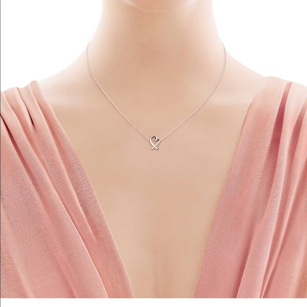 Tiffany & Co Loving Heart Pendant Necklace